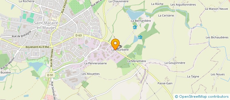 localisation de l'entreprise DOM'INVEST à SEVREMOINE