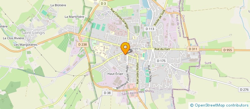 localisation de l'entreprise DOM.L.  MAMERS