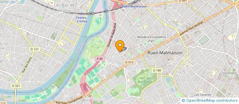 localisation de l'entreprise DOM & LAU à RUEIL-MALMAISON