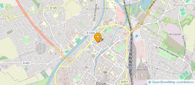 localisation de l'entreprise DOM LDX COURTAGE IMMO à DOUAI