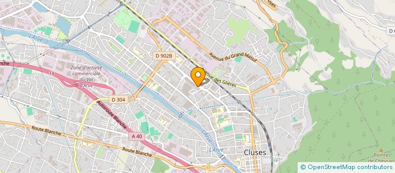 localisation de l'entreprise DOM LUIS à CLUSES