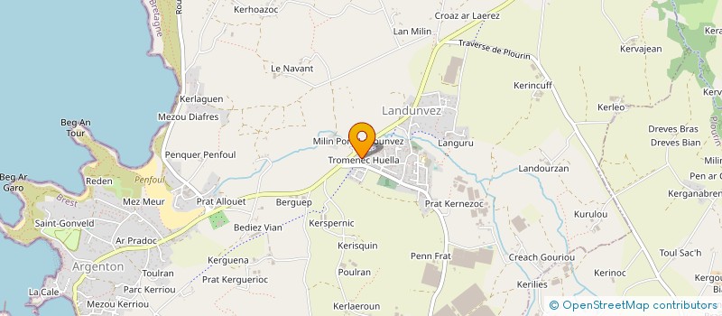 localisation de l'entreprise DOM MAUR  LANDUNVEZ