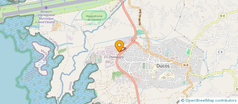 localisation de l'entreprise DOM NETTOYAGE à DUCOS