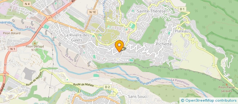 localisation de l'entreprise DOM NETTOYAGE ET SERVICES à LA POSSESSION