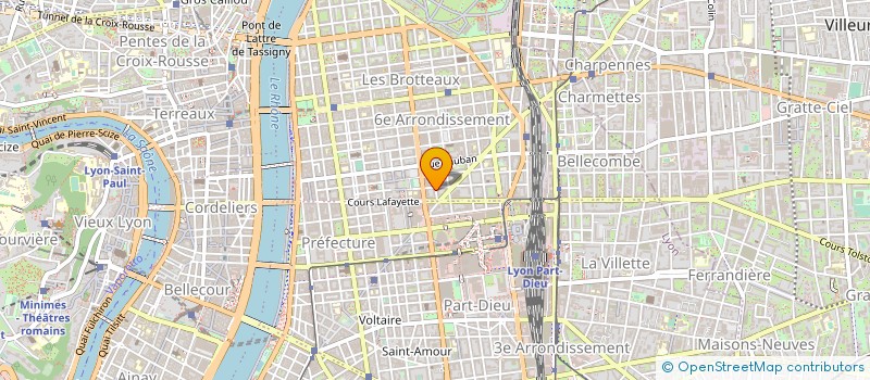 localisation de l'entreprise DOM NETTOYAGE SERVICES à LYON