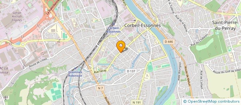 localisation de l'entreprise DOM PAGES SERVICES à CORBEIL-ESSONNES