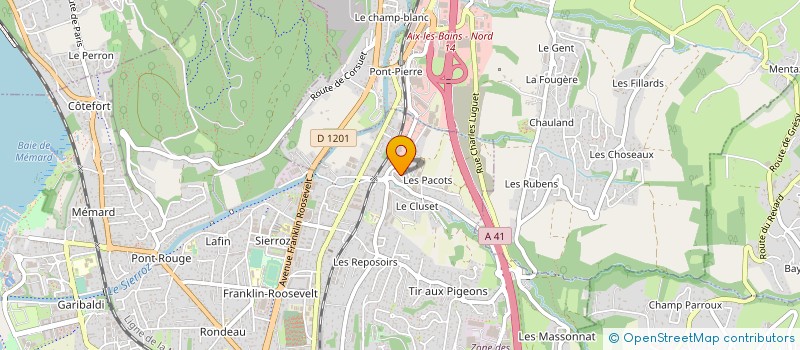 localisation de l'entreprise DOM POSE  AIX-LES-BAINS