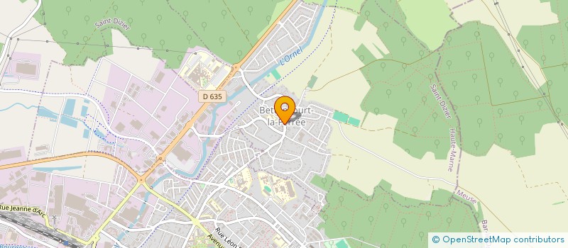 localisation de l'entreprise DOM RENOVATION à BETTANCOURT-LA-FERREE
