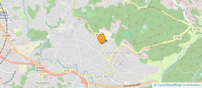 localisation de l'entreprise DOM'S à MOUGINS