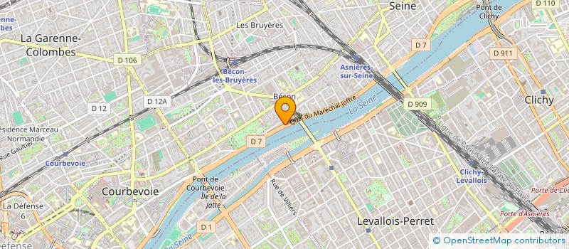 localisation de l'entreprise DOM'S à COURBEVOIE