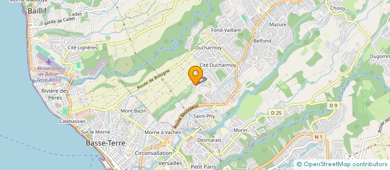 localisation de l'entreprise DOM S TIK SERVICES à SAINT-CLAUDE