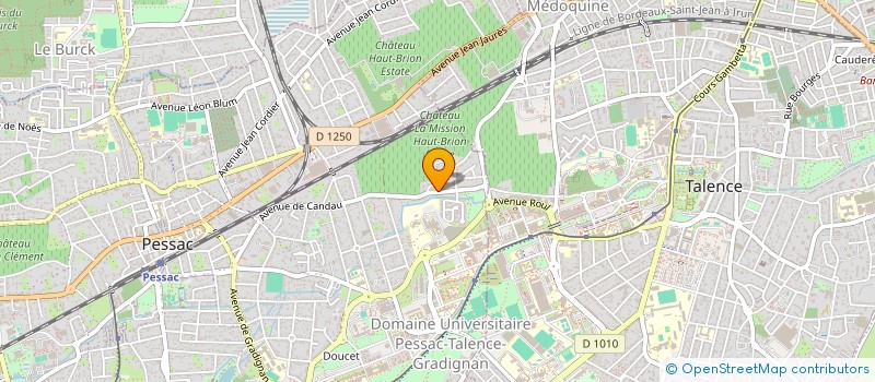 localisation de l'entreprise DOM SERENITE à PESSAC