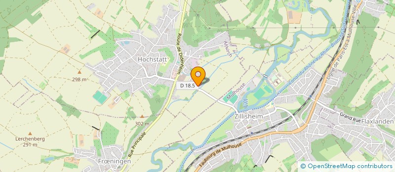 localisation de l'entreprise @ DOM'SERVICES  HOCHSTATT