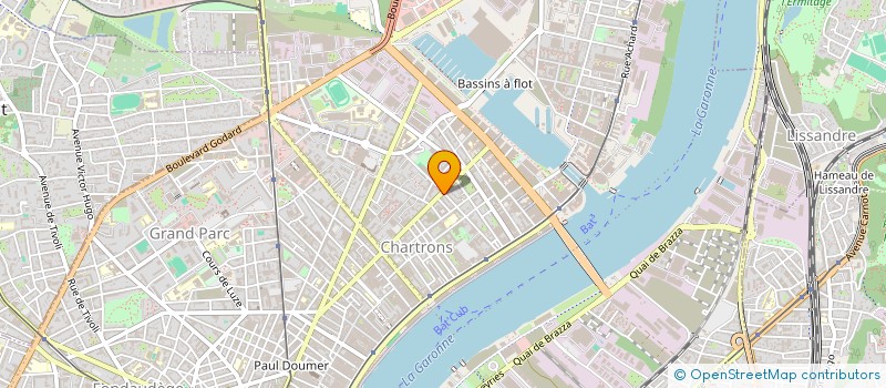 localisation de l'entreprise DOM TECMA DESIGN  BORDEAUX