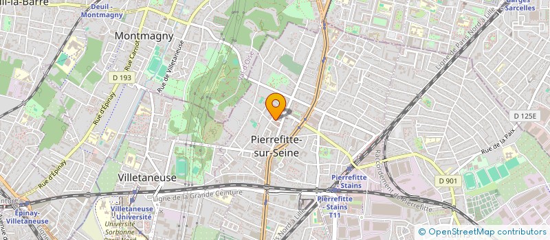 localisation de l'entreprise DOM-TOM AFRIQUE 93 à PIERREFITTE-SUR-SEINE