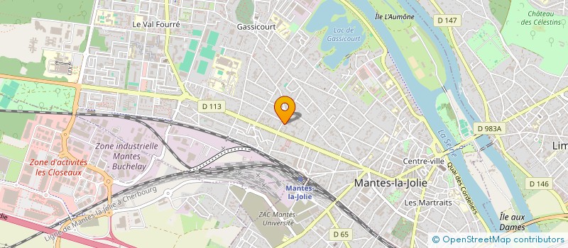 localisation de l'entreprise DOM'VILL  MANTES-LA-JOLIE