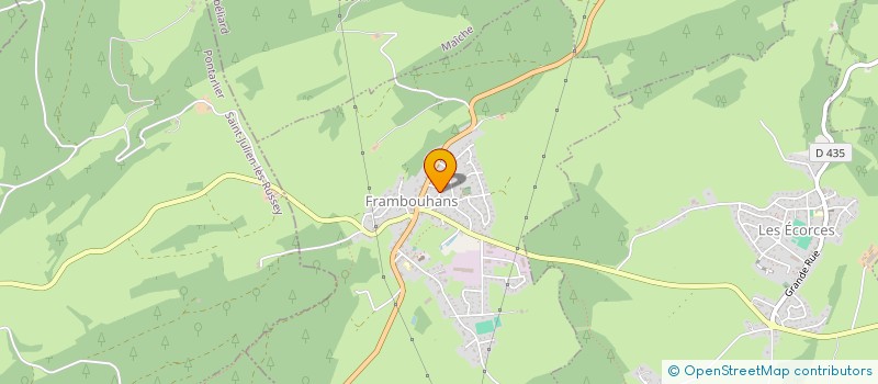 localisation de l'entreprise DOMA  FRAMBOUHANS