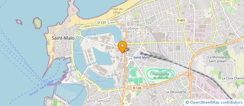 localisation de l'entreprise DOMA à SAINT-MALO