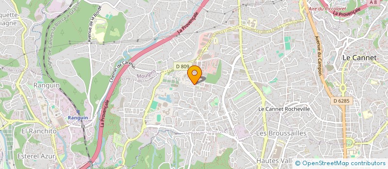 localisation de l'entreprise DOMA DOMA à LE CANNET