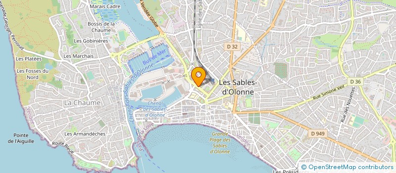 localisation de l'entreprise DOMA VITA à LES SABLES-D'OLONNE