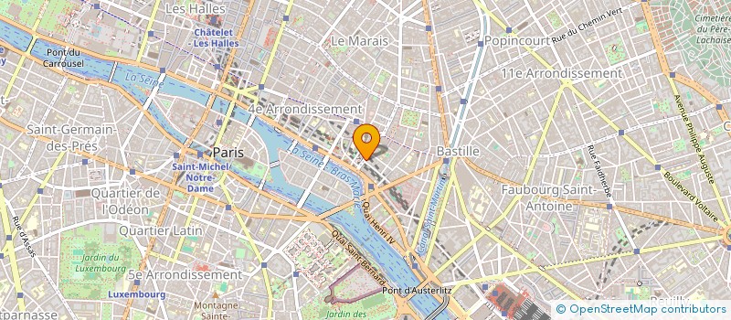 localisation de l'entreprise DOMA VIVA SA à PARIS