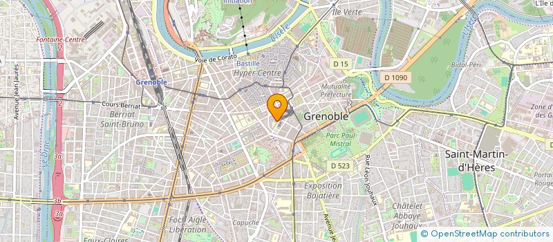 localisation de l'entreprise DOMAC à GRENOBLE