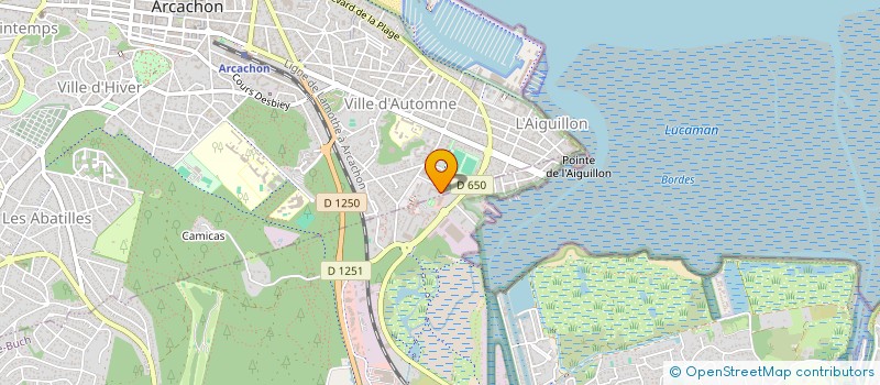 localisation de l'entreprise DOMACLEAN  ARCACHON