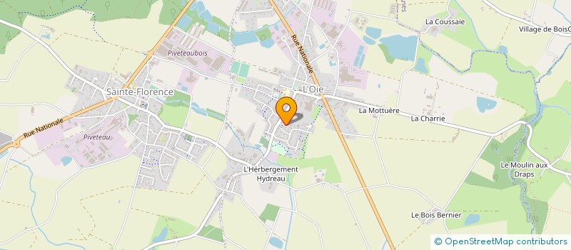 localisation de l'entreprise DOMAFF à L' OIE