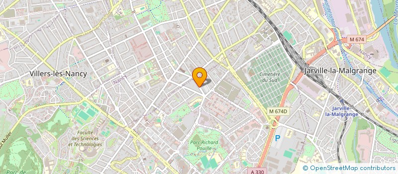 localisation de l'entreprise DOMAG  VANDUVRE-LES-NANCY