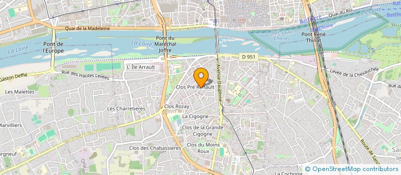localisation de l'entreprise DOMAGA CONSEIL  ORLEANS