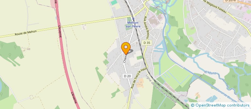 localisation de l'entreprise DOMAGCEL  MEHUN-SUR-YEVRE