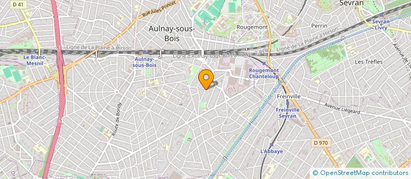 localisation de l'entreprise DOMAGENCY à AULNAY-SOUS-BOIS