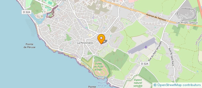 localisation de l'entreprise DOMAGES MERLIN à LES SABLES-D'OLONNE