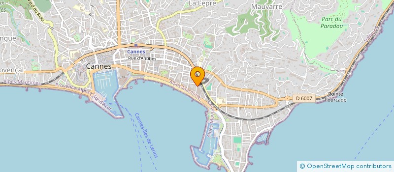 localisation de l'entreprise DOMAGI à CANNES