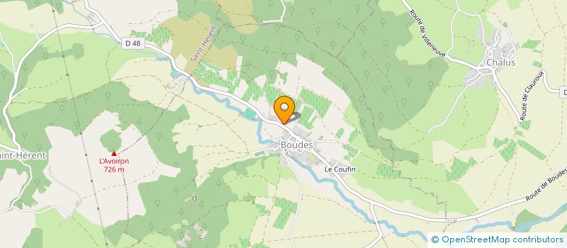 localisation de l'entreprise DOMAIN DU BOUDES PLAISIR à BOUDES