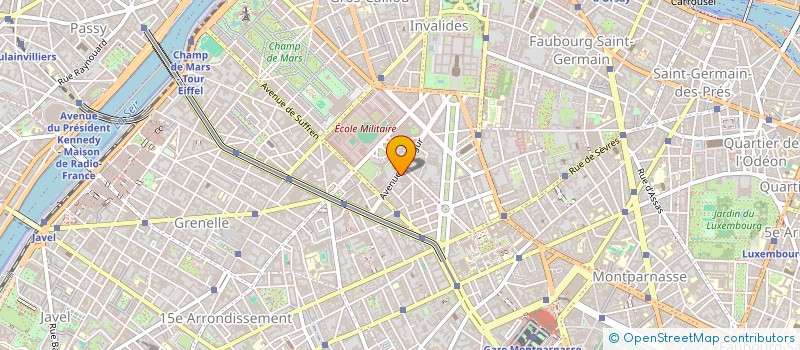 localisation de l'entreprise DOMAINE à PARIS