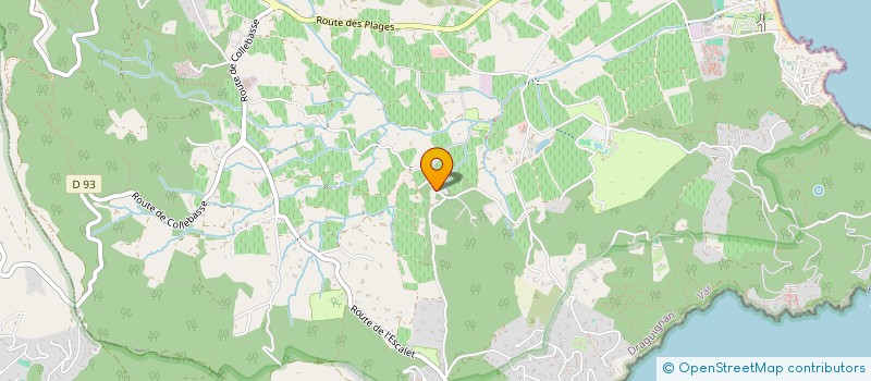 localisation de l'entreprise DOMAINE 729 à RAMATUELLE