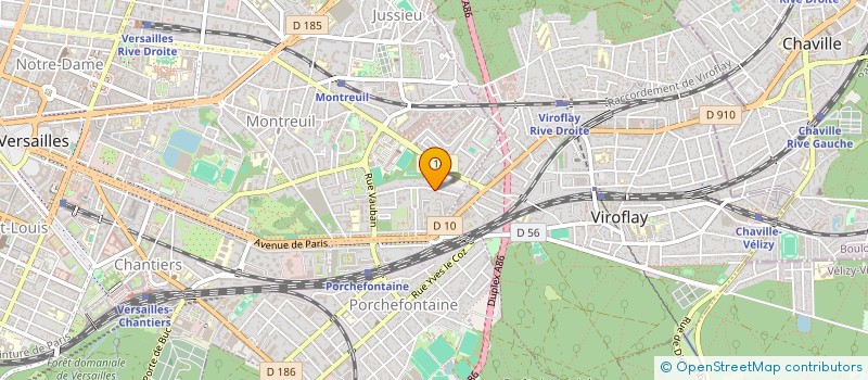 localisation de l'entreprise DOMAINE à VERSAILLES
