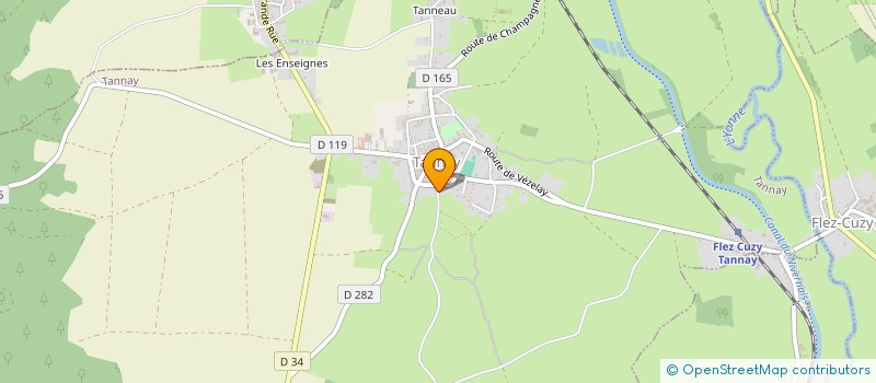 localisation de l'entreprise DOMAINE AGRICOLE DE PIGNOL à TANNAY
