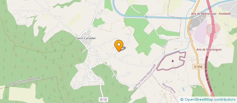 localisation de l'entreprise DOMAINE AIME DE LAURE à LE PUY-SAINTE-REPARADE