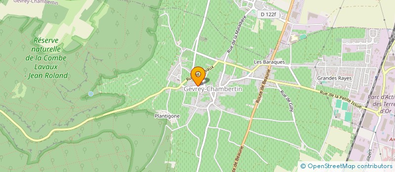 localisation de l'entreprise DOMAINE ALAIN BURGUET à GEVREY-CHAMBERTIN