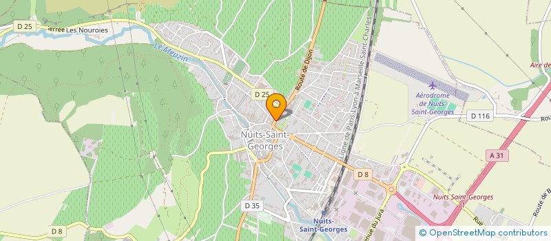 localisation de l'entreprise DOMAINE ALAIN MICHELOT à NUITS-SAINT-GEORGES