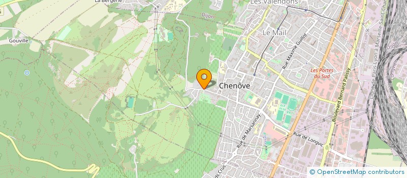 localisation de l'entreprise DOMAINE ALEX BESANCENOT  CHENOVE