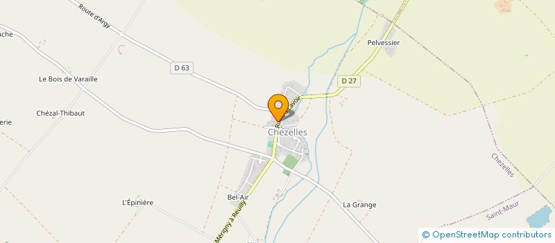 localisation de l'entreprise DOMAINE APICOLE DE CHEZELLES à CHEZELLES