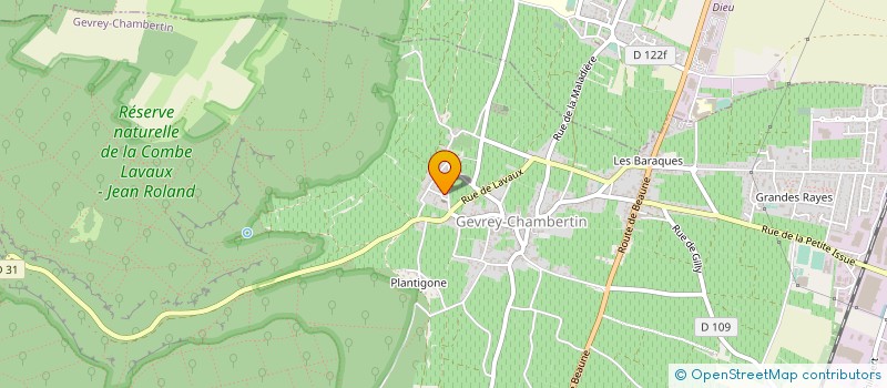 localisation de l'entreprise DOMAINE ARMAND ROUSSEAU à GEVREY-CHAMBERTIN