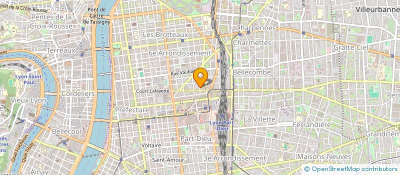 localisation de l'entreprise DOMAINE AUDIOVISUEL TECHNIQUE à LYON