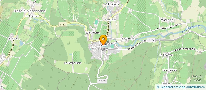 localisation de l'entreprise DOMAINE AXEL NAHMIAS à LUGNY