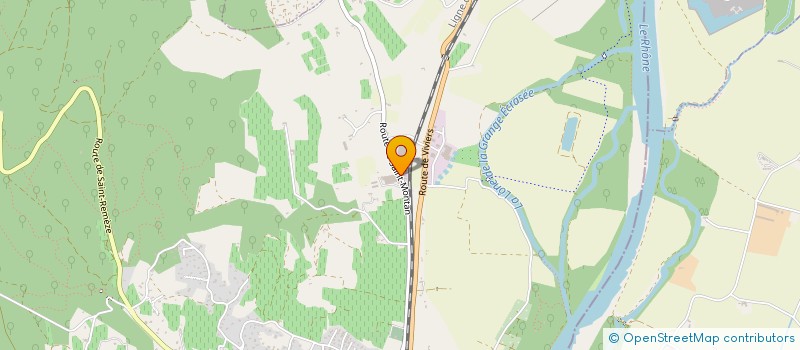 localisation de l'entreprise DOMAINE BAYARD à BOURG-SAINT-ANDEOL