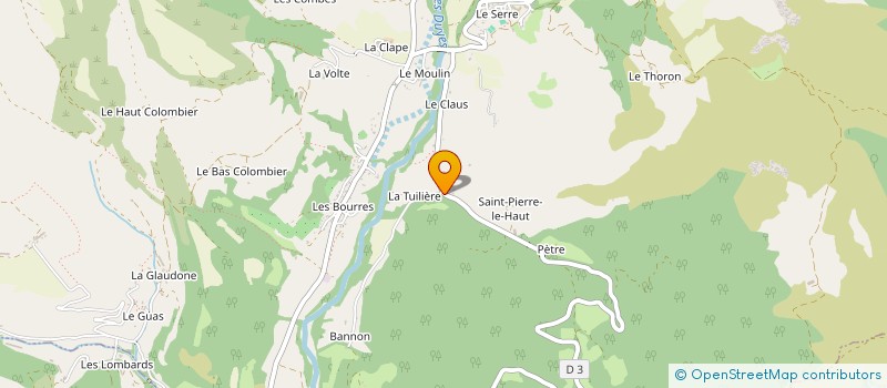 localisation de l'entreprise DOMAINE BEAUPRE  THOARD