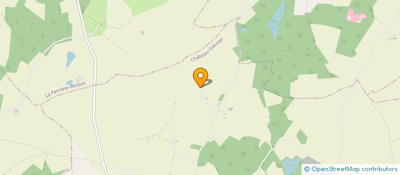 localisation de l'entreprise DOMAINE BELOTTERIE  CHATEAU-GARNIER